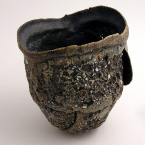 Pod Pot, 1987 Stoneware with porcelain, 14 cm high