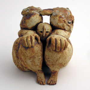 Symposium Figure, 1975 Stoneware 13 cm high